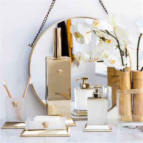 Versace Gold Bathroom Fixtures, Accessories & Supplies 